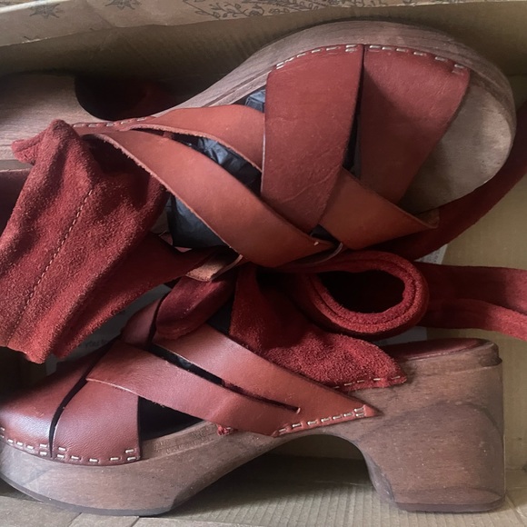 Free people Emmy Wrap around clog - Picture 8 of 12